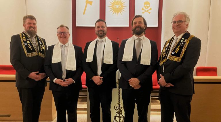 Ein ereignisreicher Monat für die Helvetia-Loge
